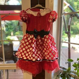 Disney junior minnie costume size 4-6